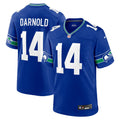Men's Seattle Seahawks Sam Darnold Royal Alternate Game Player Jersey