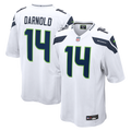 Men's Seattle Seahawks Sam Darnold White Game Jersey