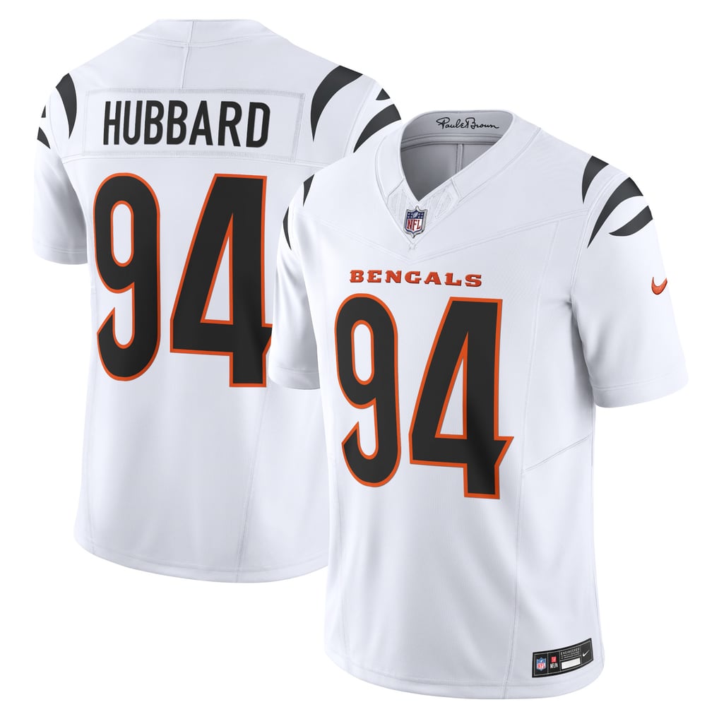 Men's Cincinnati Bengals Sam Hubbard White Vapor F.U.S.E. Limited Jersey