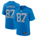 Men's Detroit Lions Sam LaPorta Blue Alternate Game Jersey