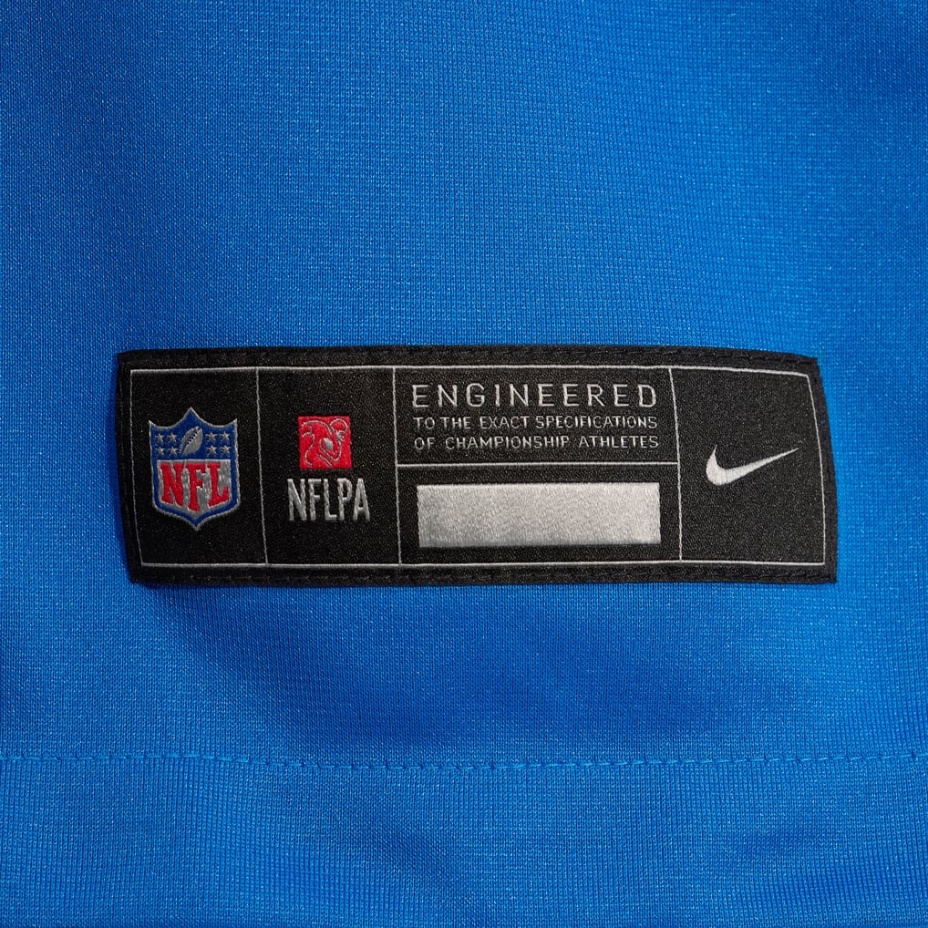 Men's Detroit Lions Sam LaPorta Blue Game Jersey