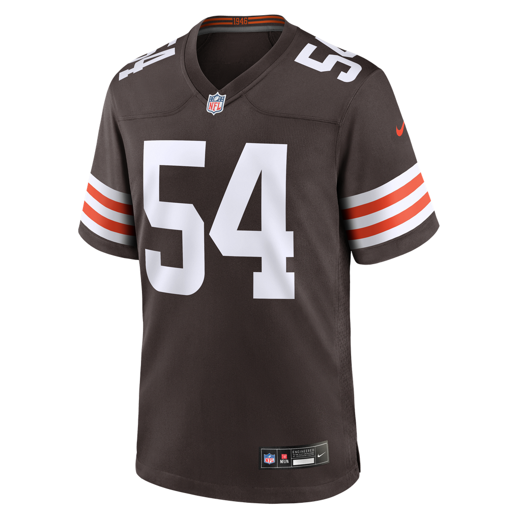 Men's Cleveland Browns Sam Williams Brown Team Game Jersey