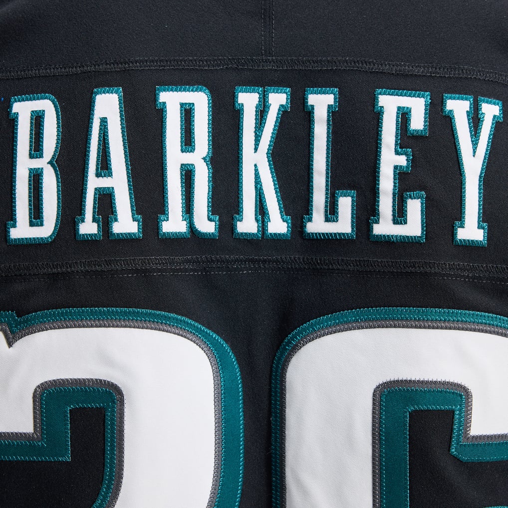 Men's Philadelphia Eagles Saquon Barkley Black Alternate Vapor F.U.S.E. Elite Jersey