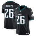 Men's Philadelphia Eagles Saquon Barkley Black Alternate Vapor F.U.S.E. Stitched Limited Jersey
