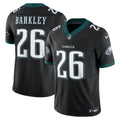 Men's Philadelphia Eagles Saquon Barkley Black Vapor F.U.S.E. Limited Jersey