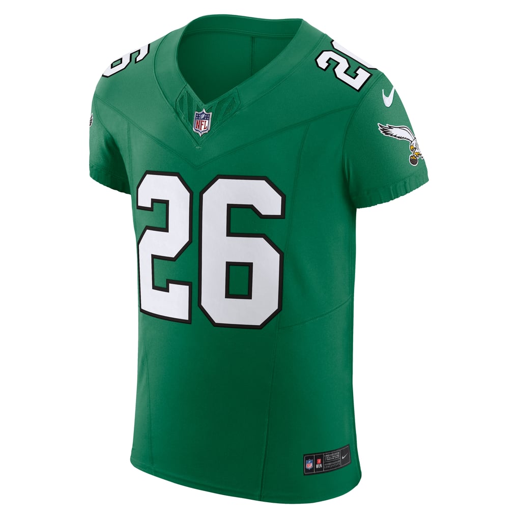 Men's Philadelphia Eagles Saquon Barkley Kelly Green Alternate Vapor F.U.S.E. Elite Jersey