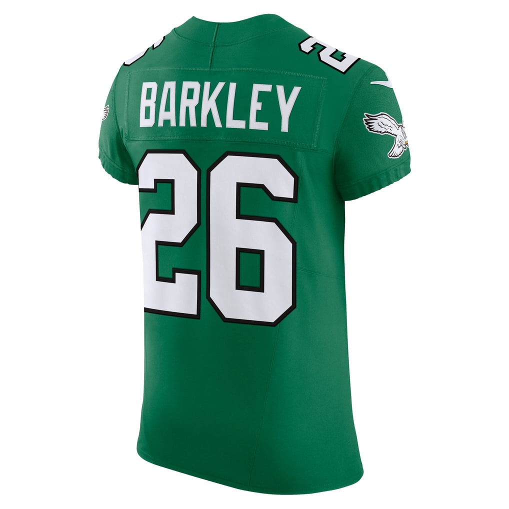 Men's Philadelphia Eagles Saquon Barkley Kelly Green Alternate Vapor F.U.S.E. Elite Jersey