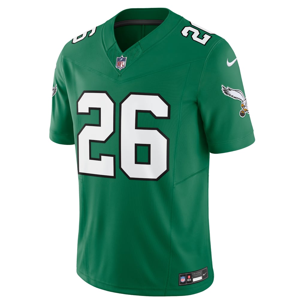 Men's Philadelphia Eagles Saquon Barkley Kelly Green Alternate Vapor F.U.S.E. Limited Jersey
