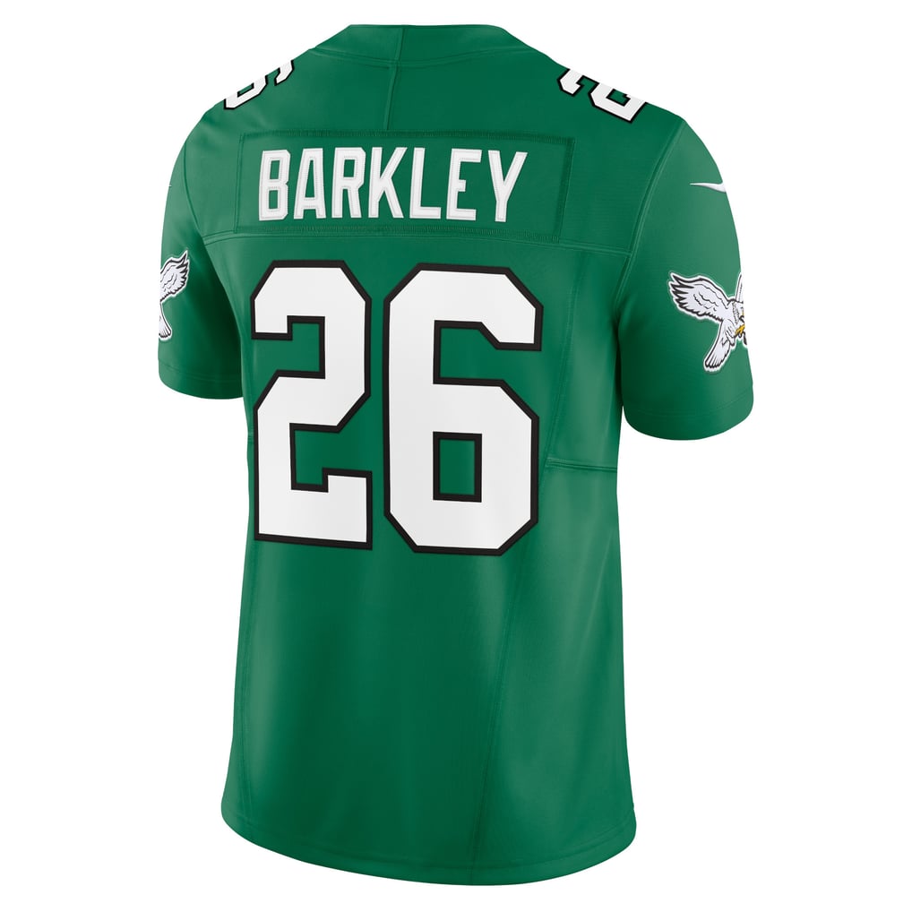 Men's Philadelphia Eagles Saquon Barkley Kelly Green Alternate Vapor F.U.S.E. Limited Jersey