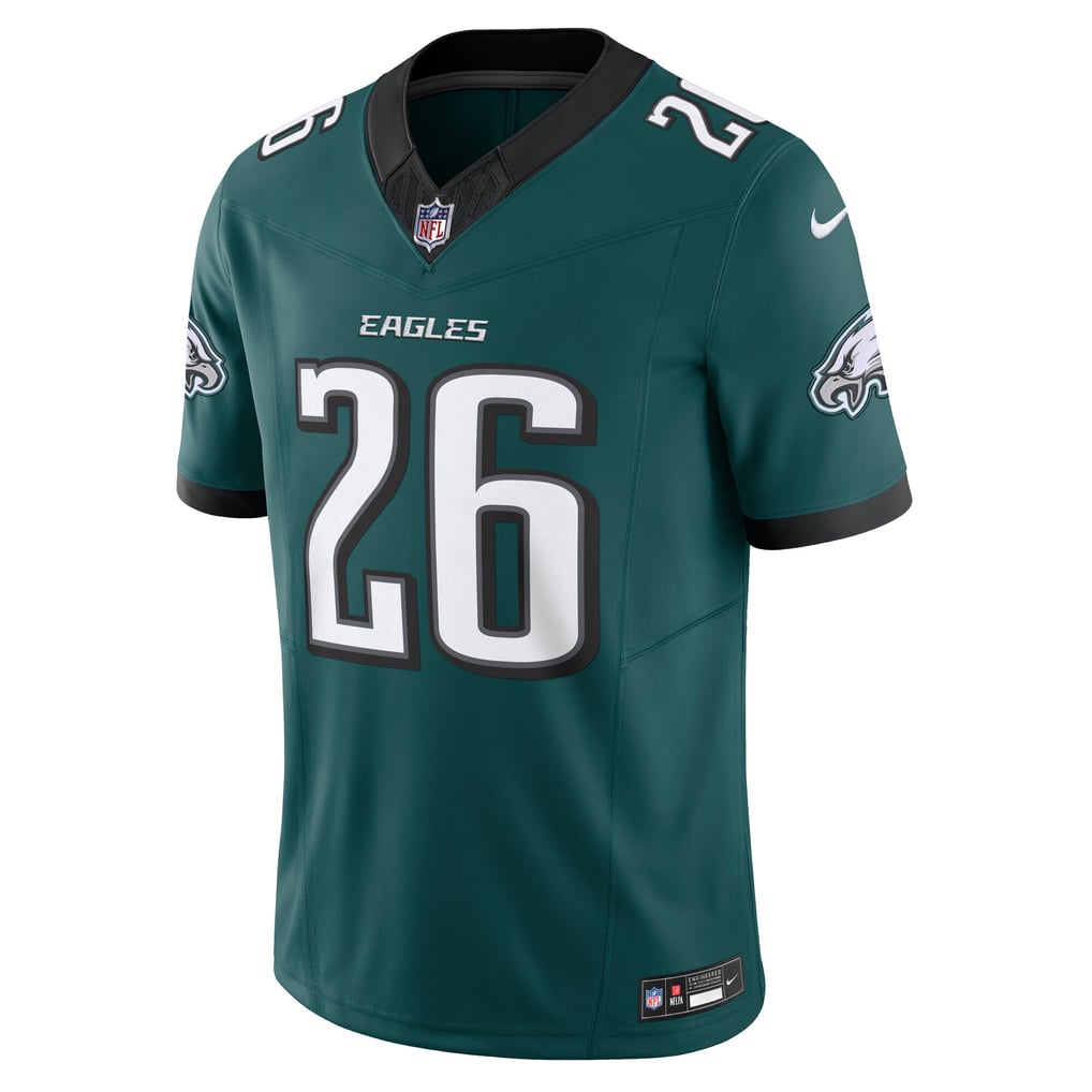 Men's Philadelphia Eagles Saquon Barkley Midnight Green Vapor F.U.S.E. Limited Jersey