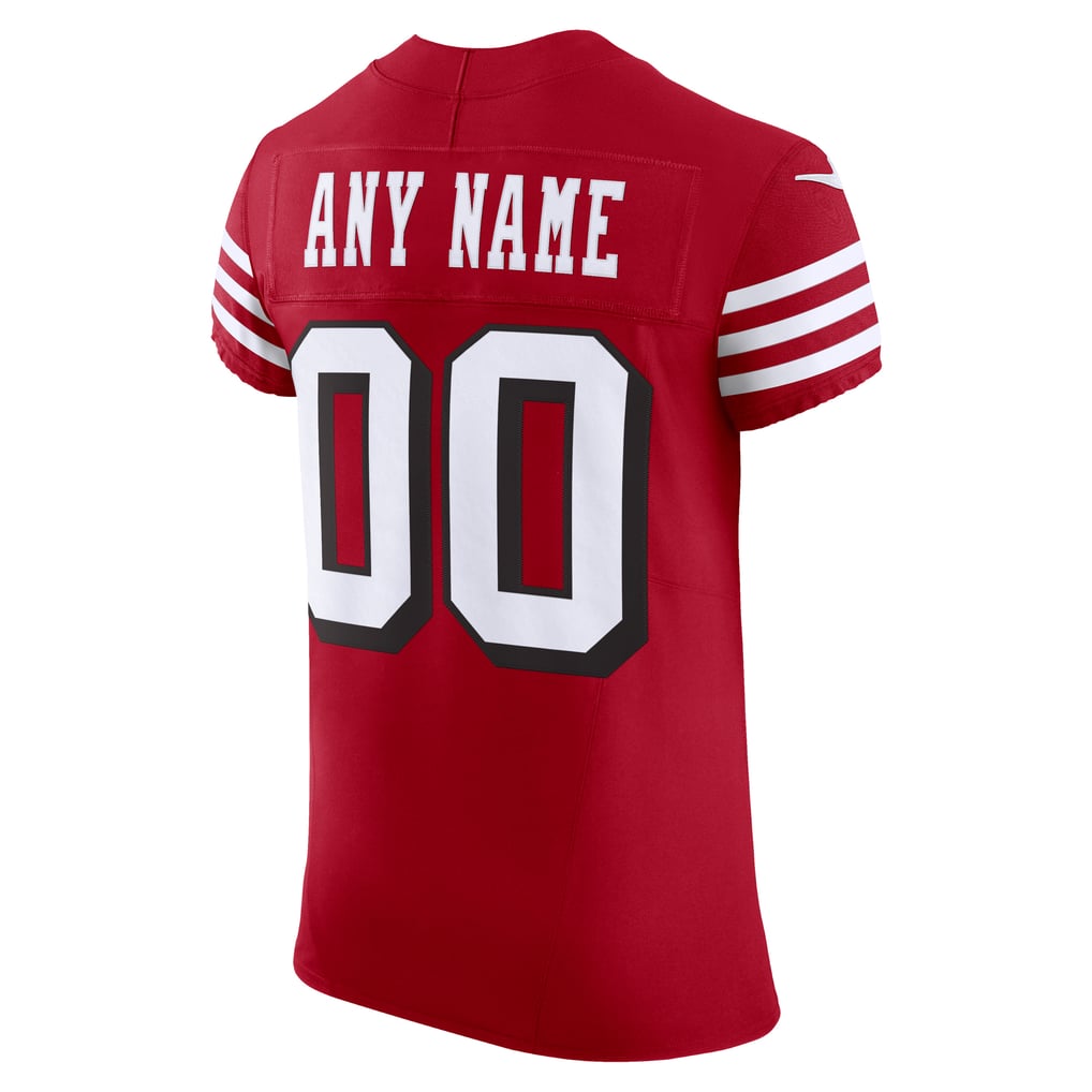 Men's San Francisco 49ers Scarlet Alternate Vapor F.U.S.E. Elite Custom Jersey