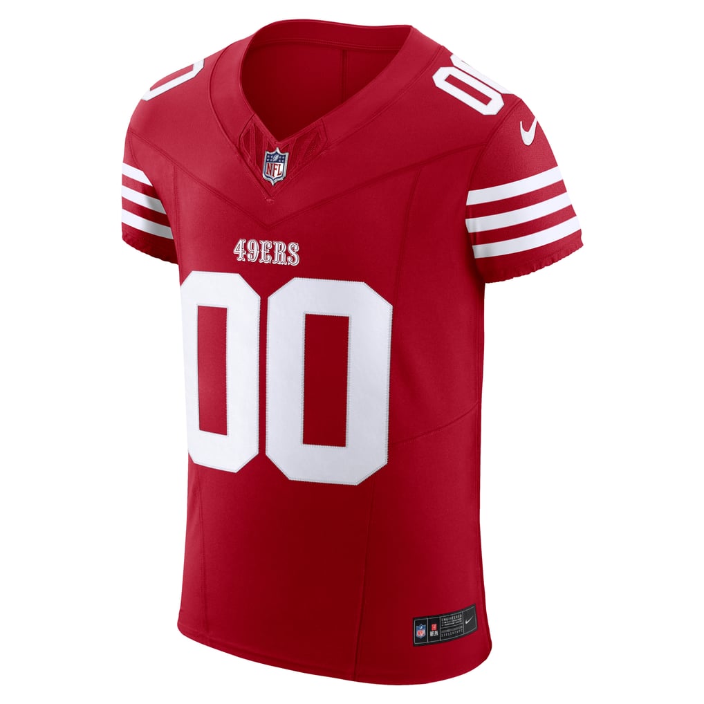 Men's San Francisco 49ers Scarlet Vapor F.U.S.E. Elite Custom Jersey