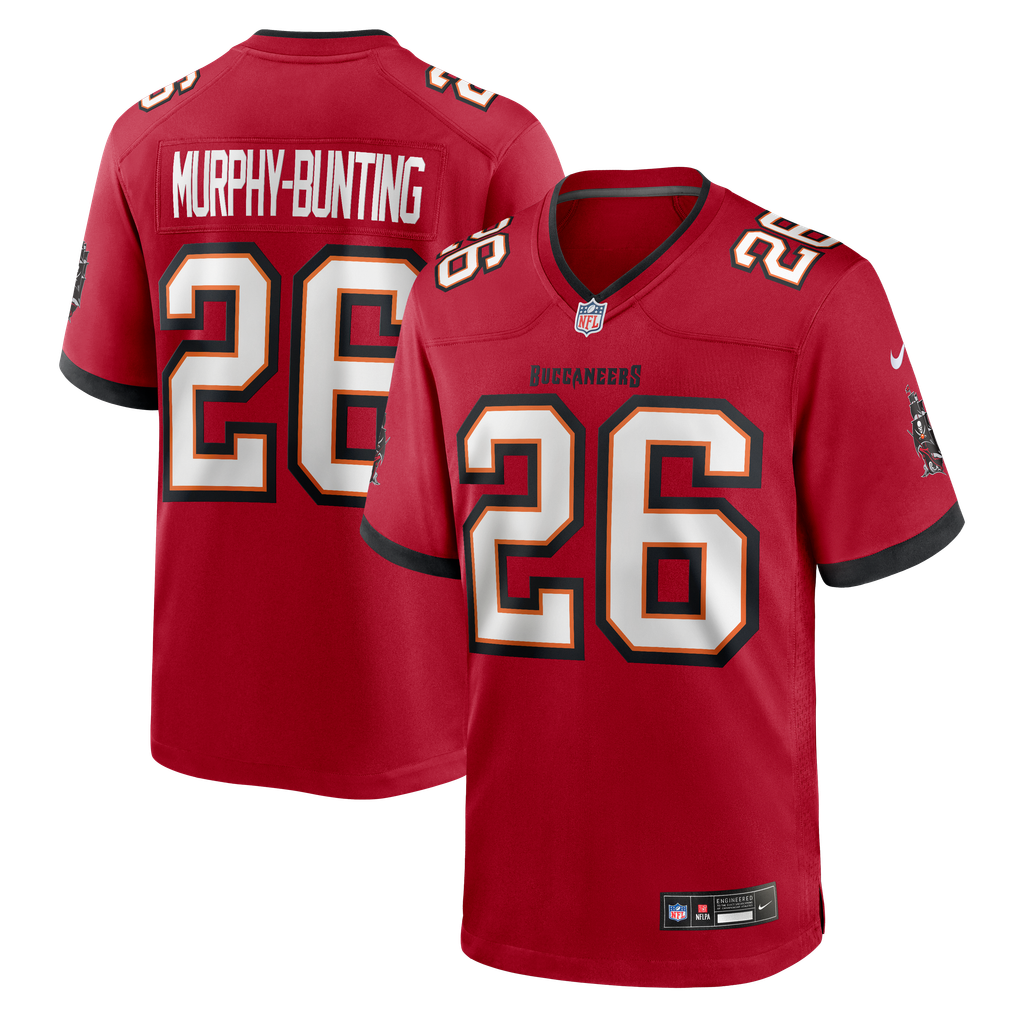 Men's Tampa Bay Buccaneers Sean Murphy-Bunting Red Team Game Jersey
