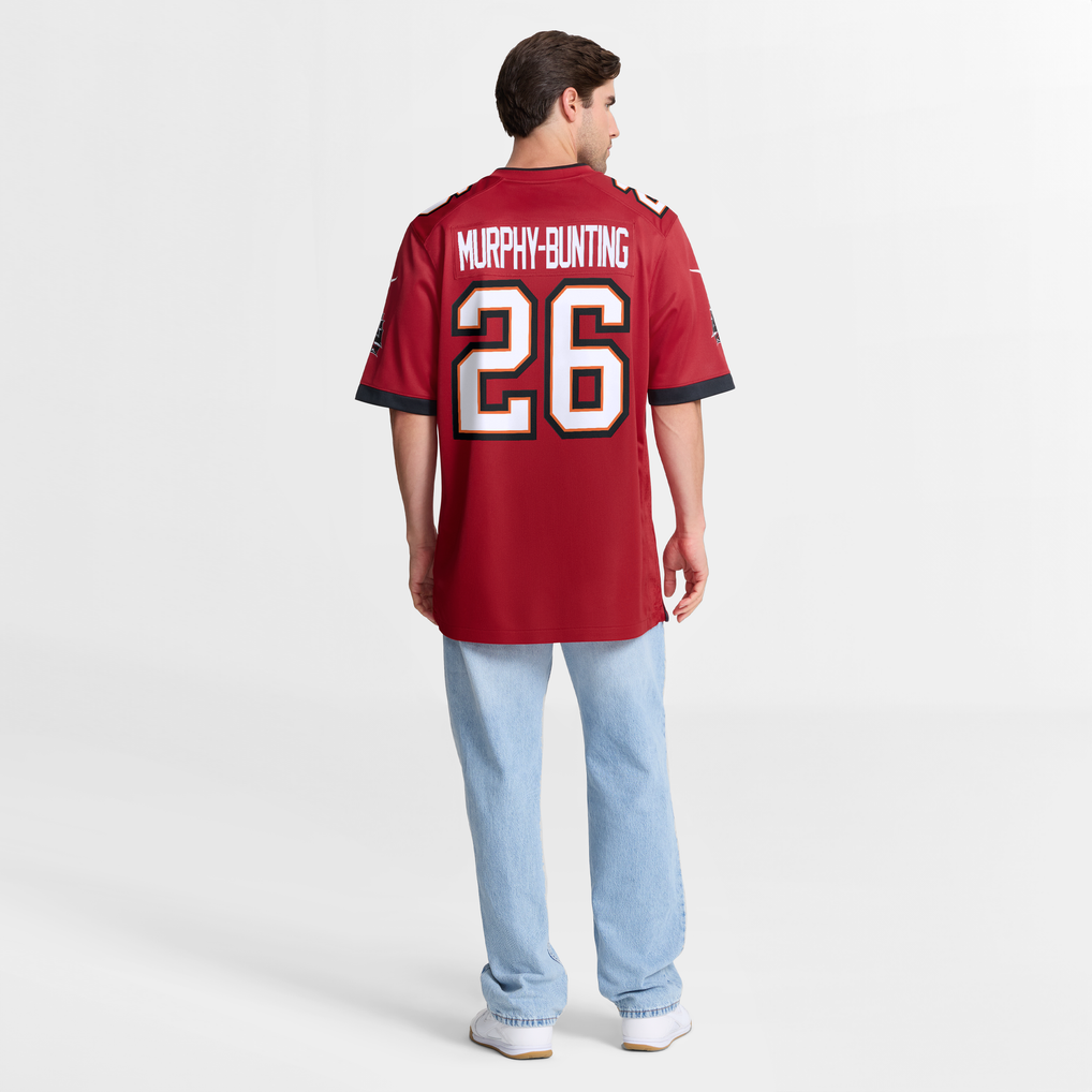 Men's Tampa Bay Buccaneers Sean Murphy-Bunting Red Team Game Jersey