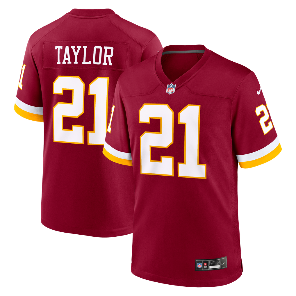 Men's Washington Commanders Sean Taylor Burgundy Retired Player Game Jersey