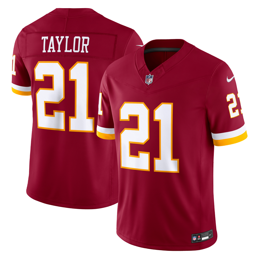 Men's Washington Commanders Sean Taylor Burgundy Team Vapor F.U.S.E. Stitched Retired Limited Jersey