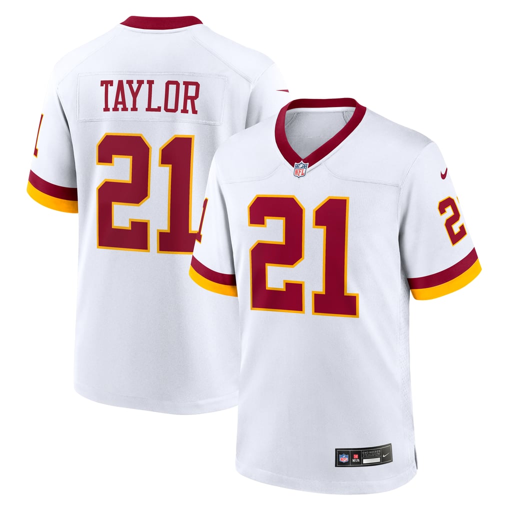 Men's Washington Commanders Sean Taylor White Game Super Bowl Era Jersey