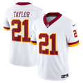 Men's Washington Commanders Sean Taylor White Vapor F.U.S.E. Stitched Retired Limited Jersey