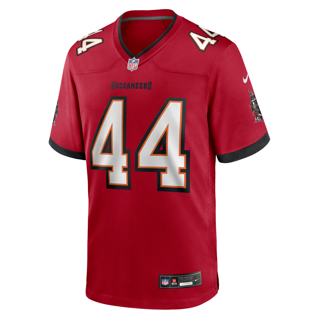 Men's Tampa Bay Buccaneers Sean Tucker Red Game Jersey