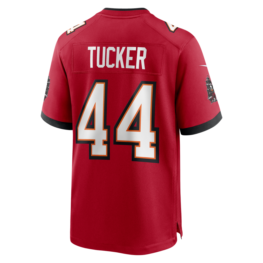 Men's Tampa Bay Buccaneers Sean Tucker Red Game Jersey