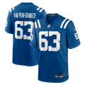 Men's Indianapolis Colts Sedrick Van Pran-Granger Royal Team Game Jersey