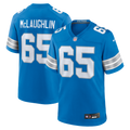 Men's Detroit Lions Seth McLaughlin Blue Team Game Jersey