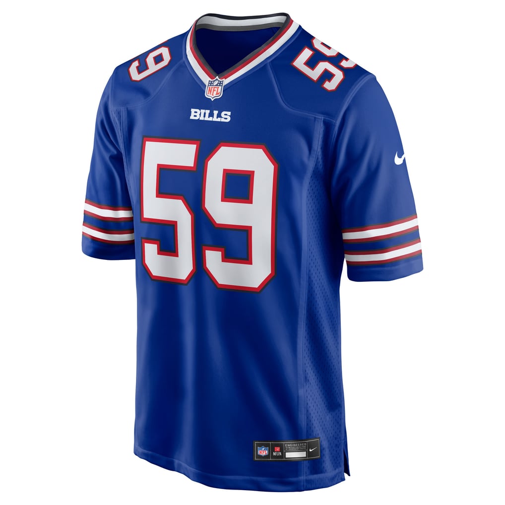 Men's Buffalo Bills Shaq Lawson Royal Team Game Jersey