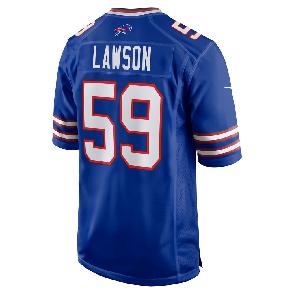 Men's Buffalo Bills Shaq Lawson Royal Team Game Jersey