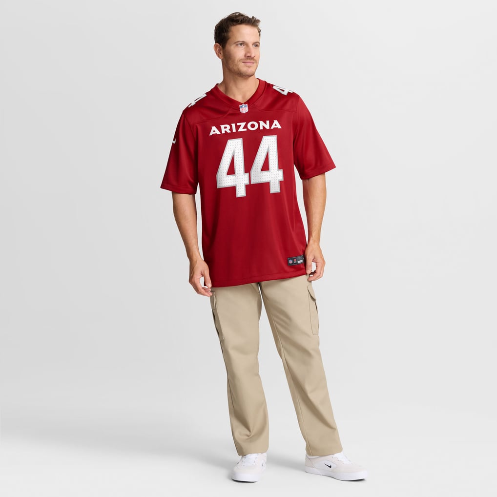 Men's Arizona Cardinals Shawn Bowman Cardinal Team Game Jersey