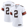 Men's Cleveland Browns Shedeur Sanders White Game Jersey