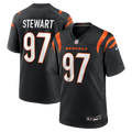 Men's Cincinnati Bengals Shemar Stewart Black Team Game Jersey