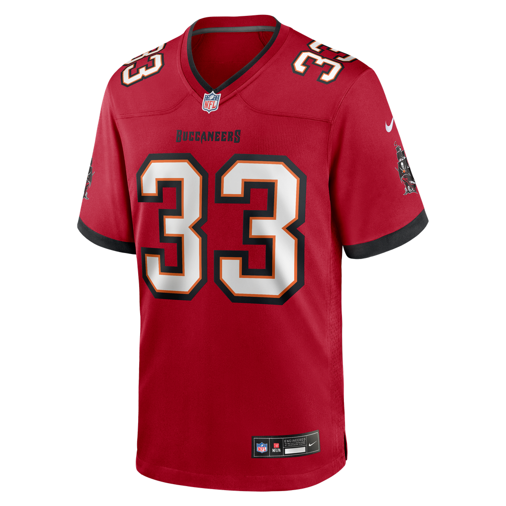Men's Tampa Bay Buccaneers Silas Walters Red Team Game Jersey
