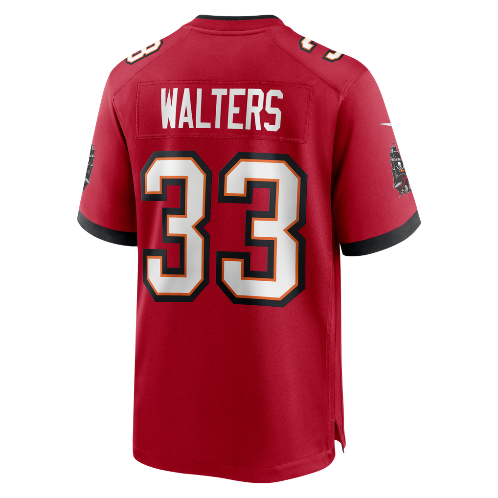 Men's Tampa Bay Buccaneers Silas Walters Red Team Game Jersey
