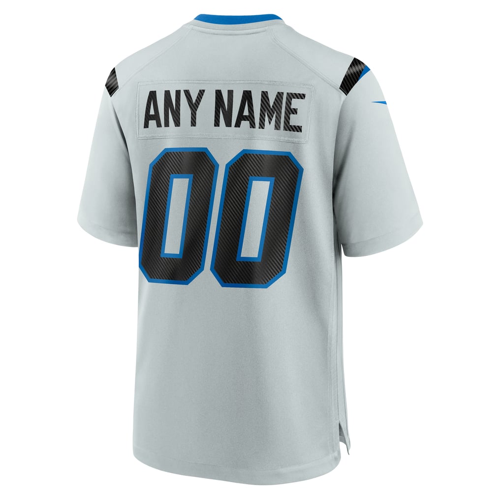 Men's Detroit Lions Silver 2026 Rivalries Collection Game Custom Jersey