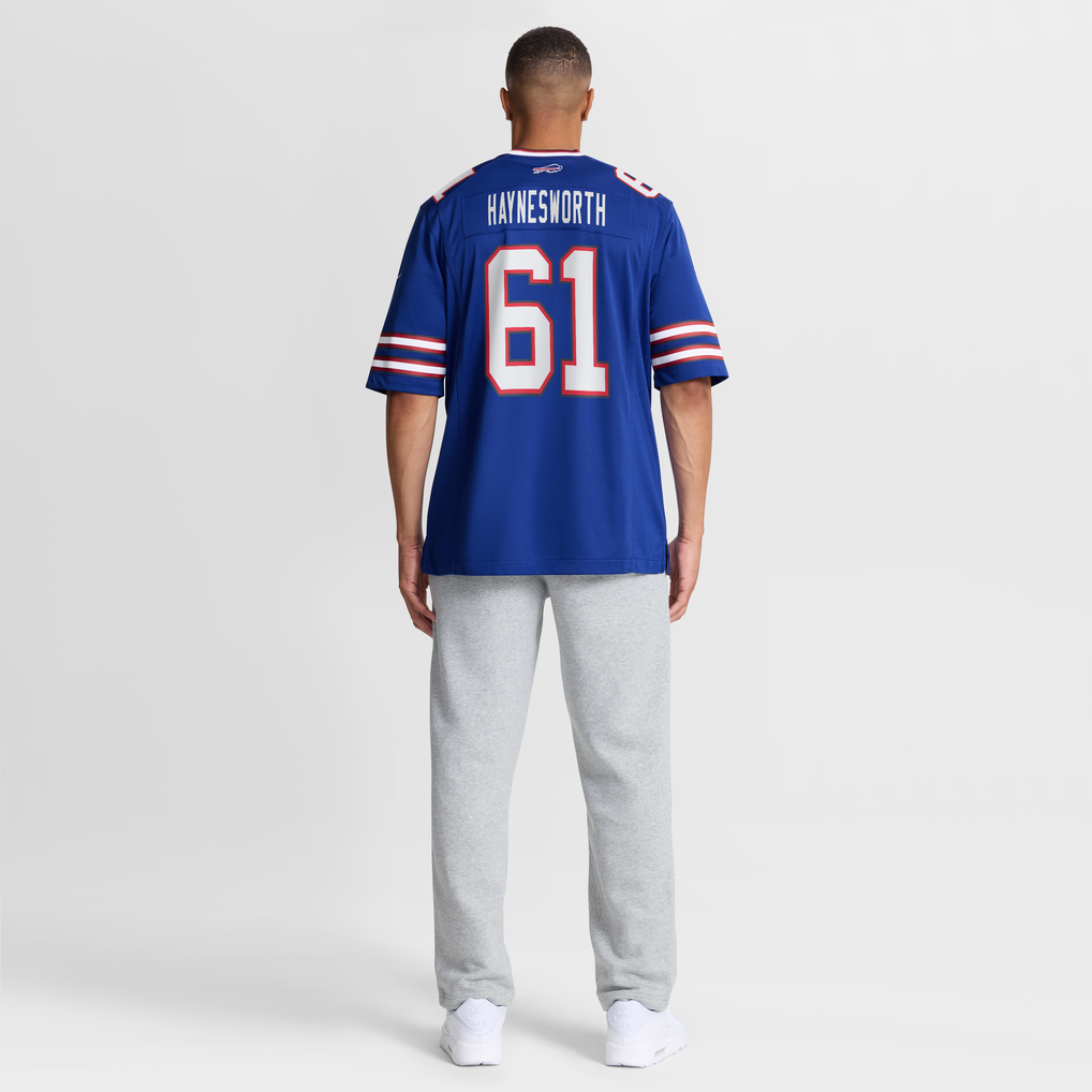 Men's Buffalo Bills Sincere Haynesworth Royal Team Game Jersey