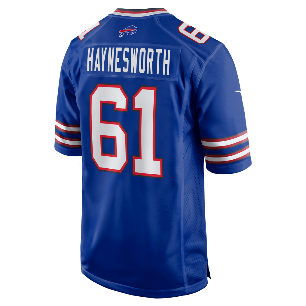 Men's Buffalo Bills Sincere Haynesworth Royal Team Game Jersey
