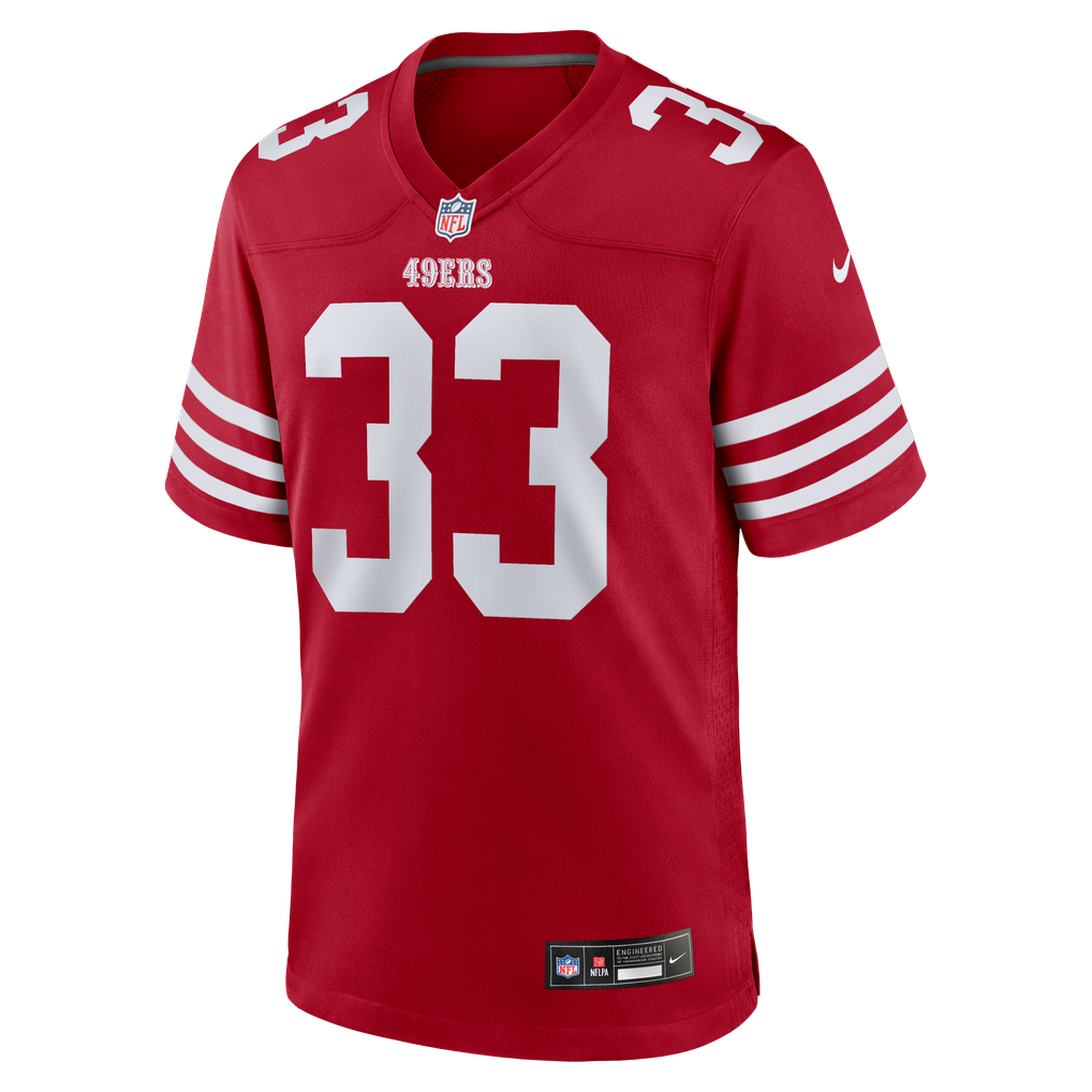 Men's San Francisco 49ers Siran Neal Scarlet Team Game Jersey