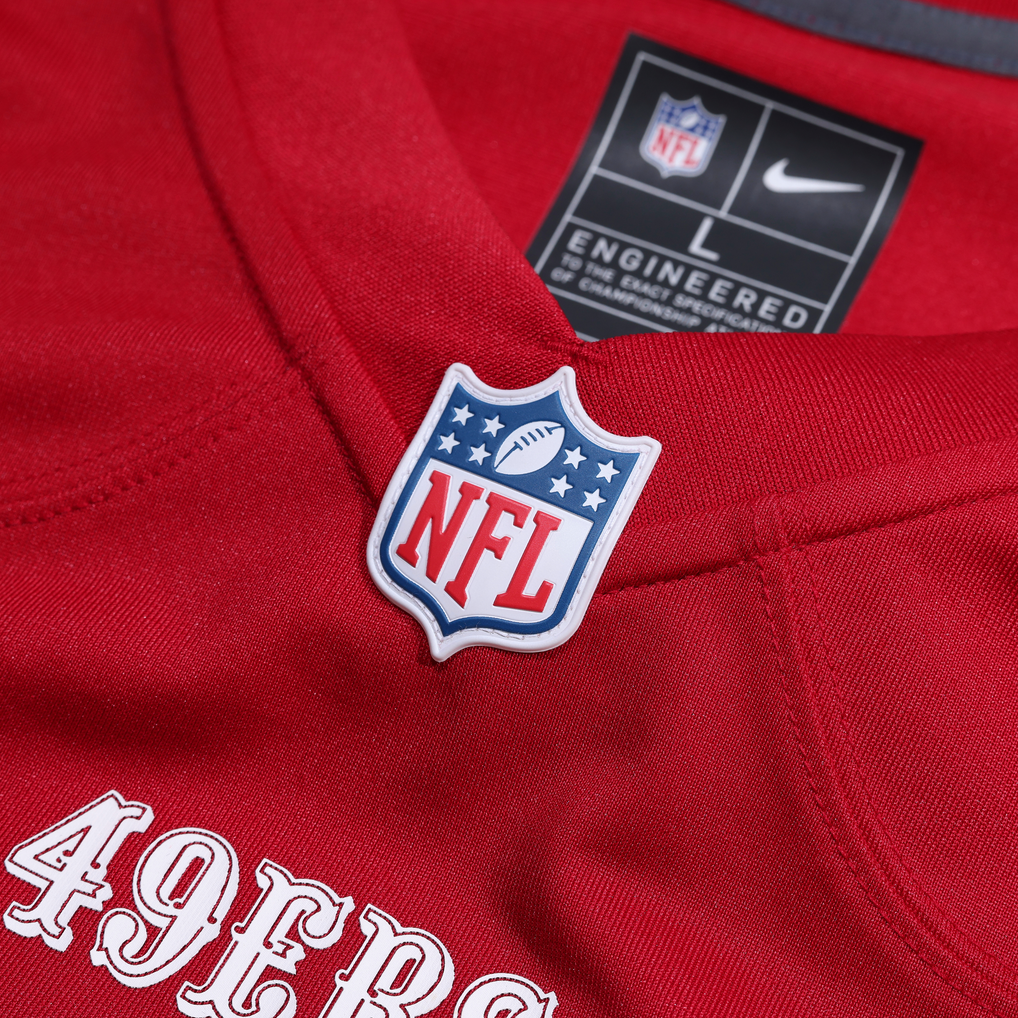 Men's San Francisco 49ers Siran Neal Scarlet Team Game Jersey