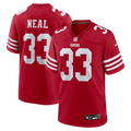 Men's San Francisco 49ers Siran Neal Scarlet Team Game Jersey