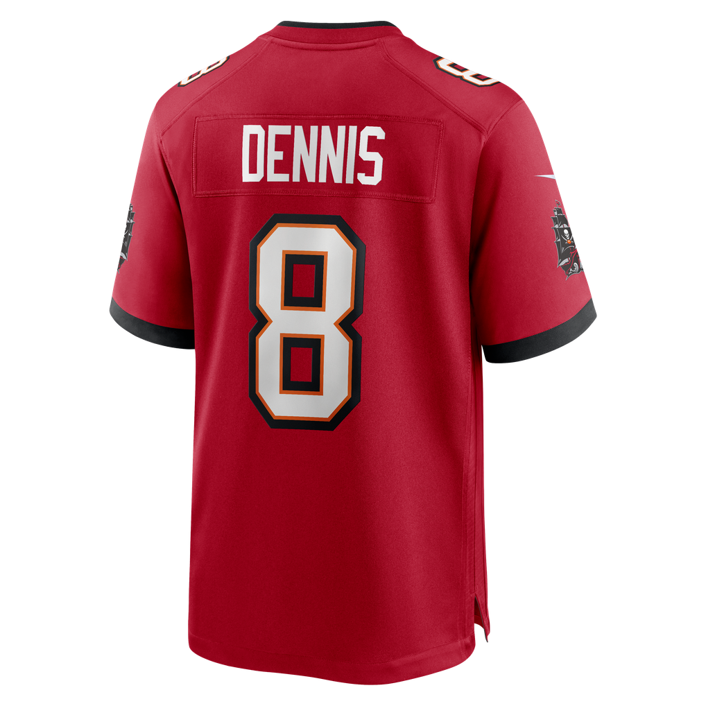 Men's Tampa Bay Buccaneers SirVocea Dennis Red Game Jersey