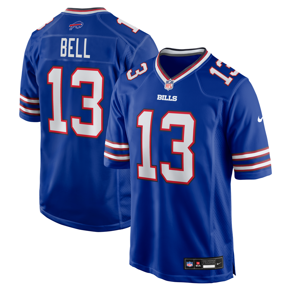 Men's Buffalo Bills Skyler Bell Royal Team Game Jersey
