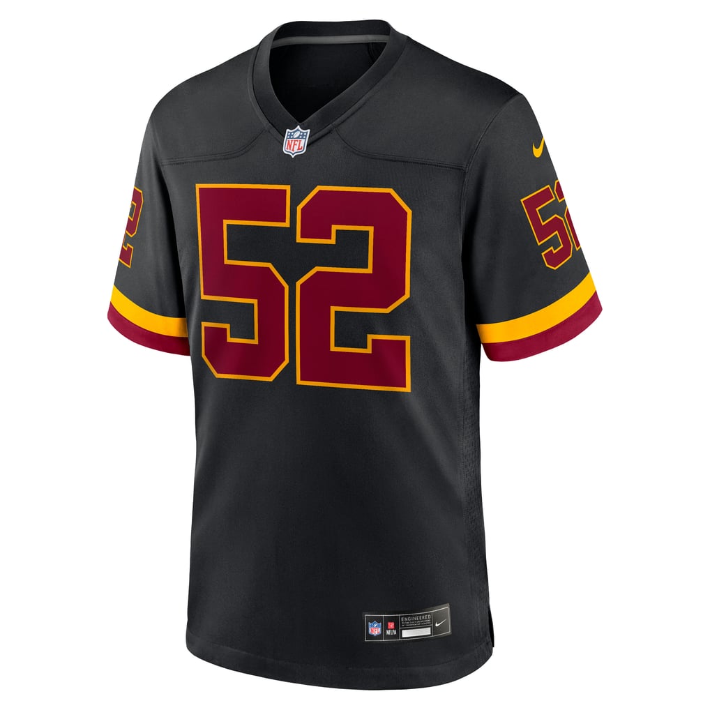 Men's Washington Commanders Sonny Styles Black Game Player Jersey