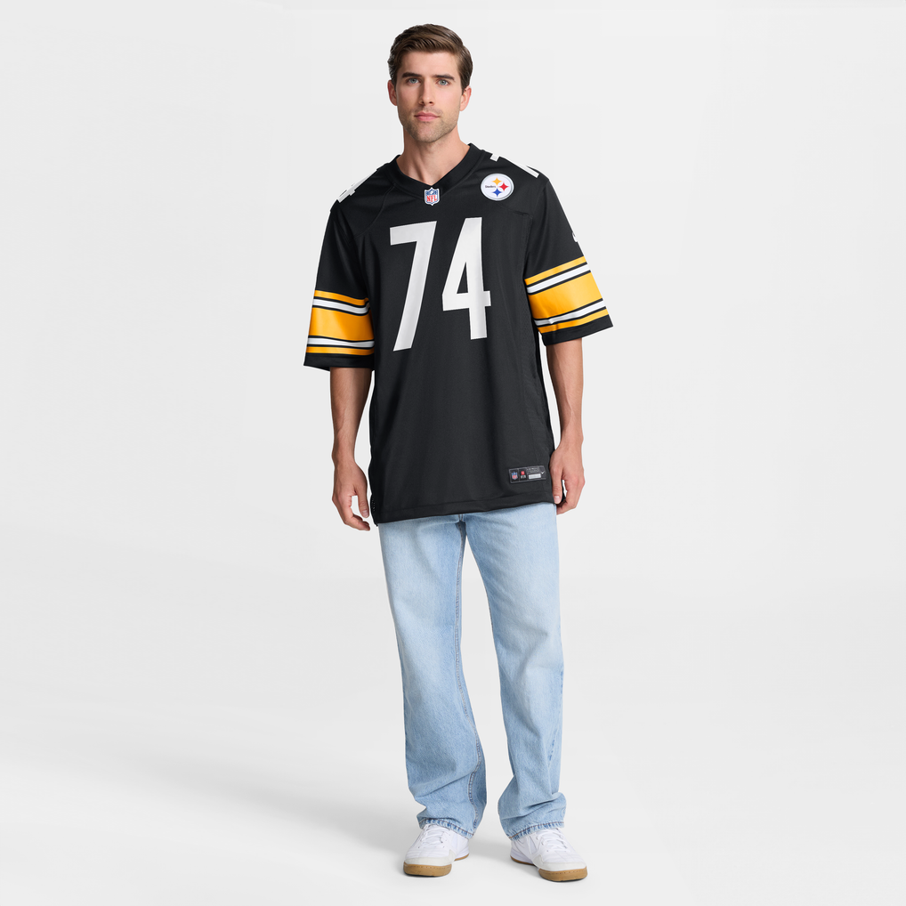 Men's Pittsburgh Steelers Spencer Anderson Black Game Jersey