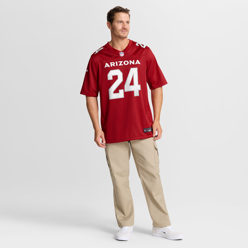 Men's Arizona Cardinals Starling Thomas V Cardinal Team Game Jersey