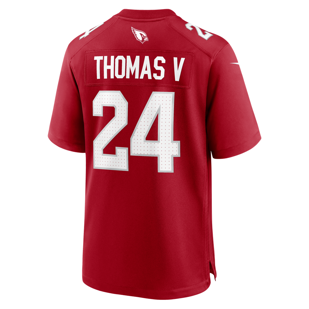 Men's Arizona Cardinals Starling Thomas V Cardinal Team Game Jersey