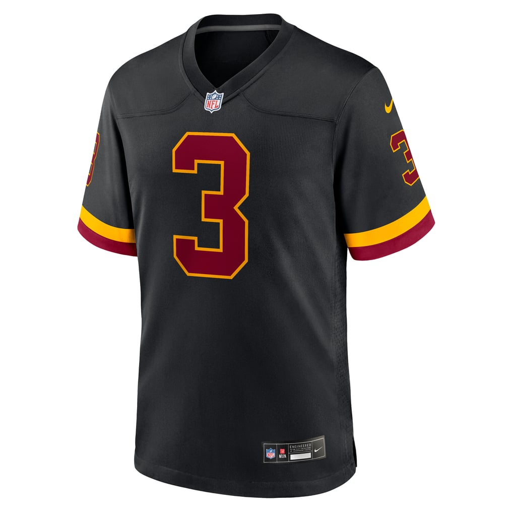 Men's Washington Commanders Stefon Diggs Black Alternate Game Jersey
