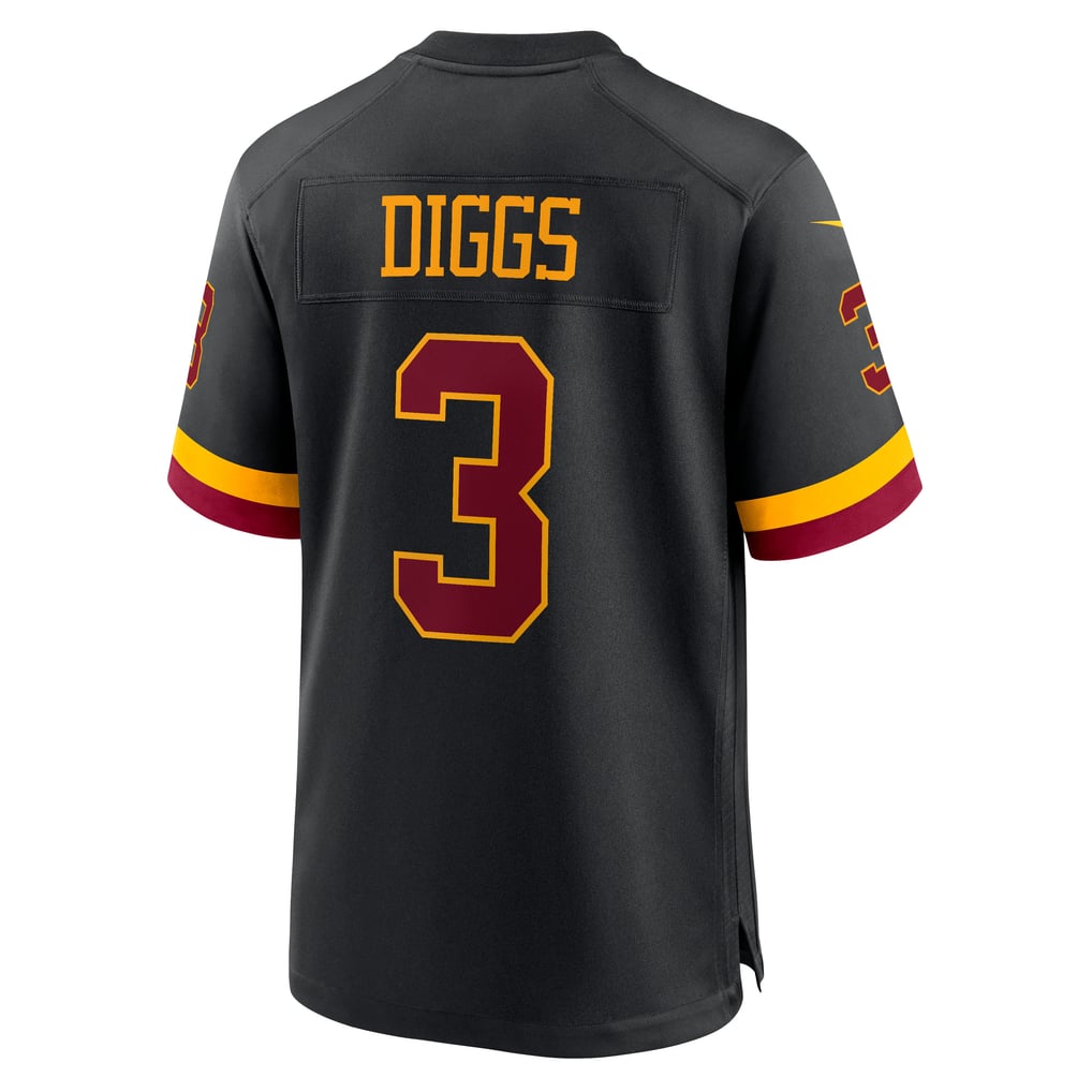 Men's Washington Commanders Stefon Diggs Black Alternate Game Jersey