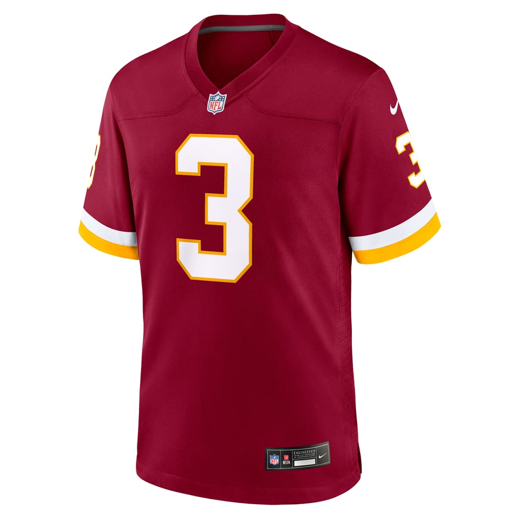 Men's Washington Commanders Stefon Diggs Burgundy Game Jersey