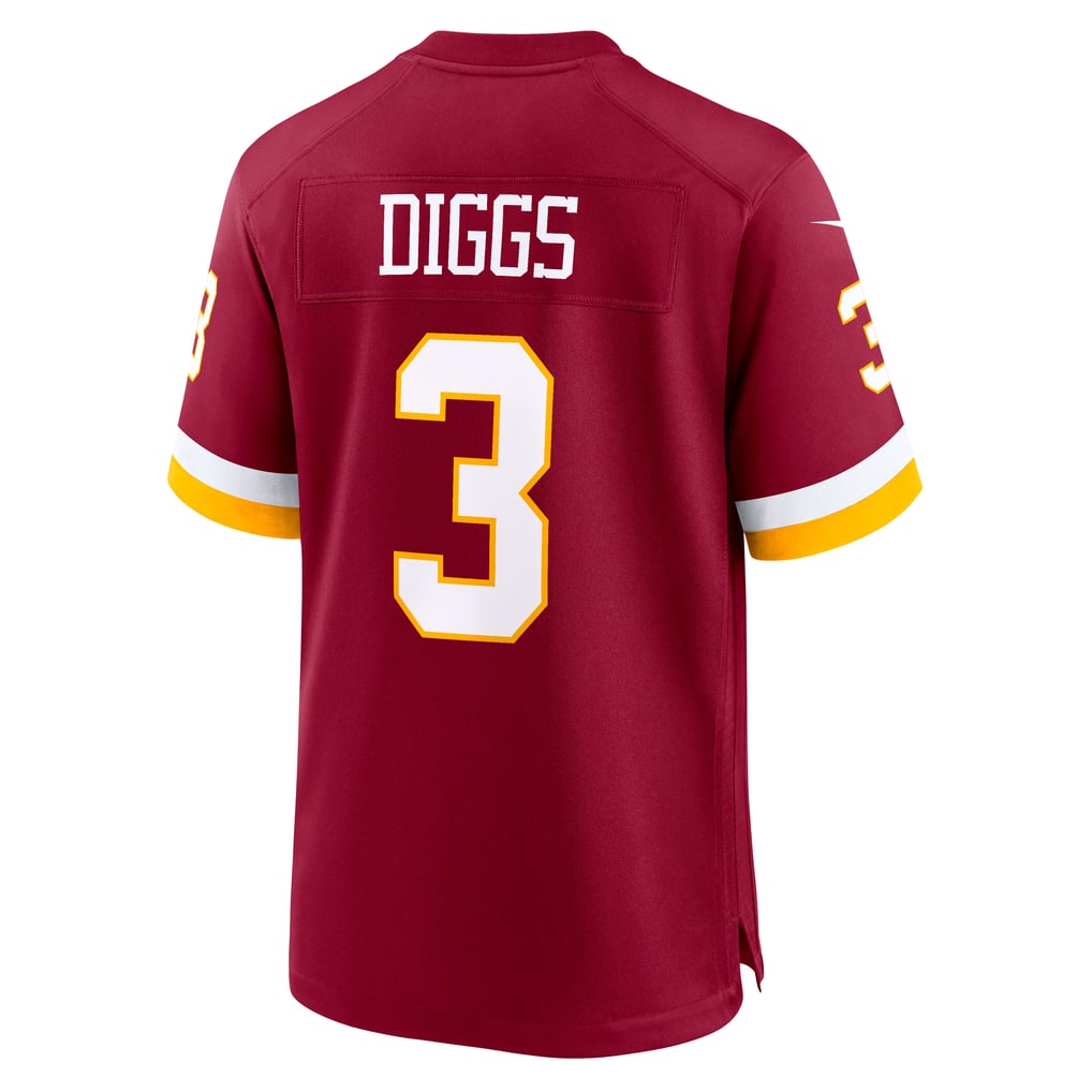 Men's Washington Commanders Stefon Diggs Burgundy Game Jersey