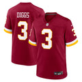 Men's Washington Commanders Stefon Diggs Burgundy Game Jersey